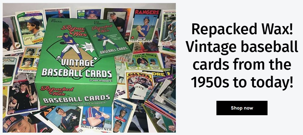 Repacked Wax Vintage Baseball Cards